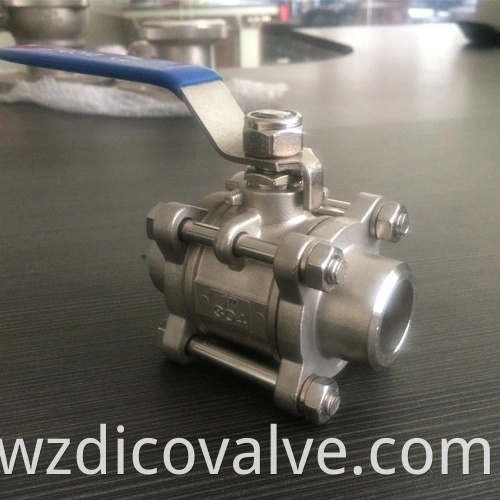 butt weld ball valve